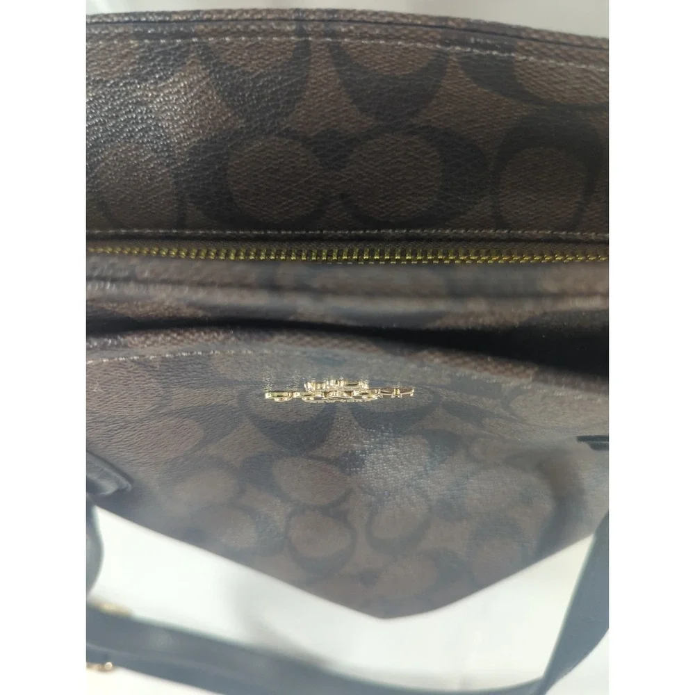 Coach Monogram Baby Diaper Bag Signature Crossbody Tote